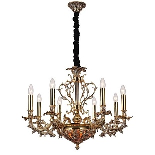 Люстра подвесная LUCIA TUCCI Firenze Antique Gold Firenze 1780.8.2 Antique Gold